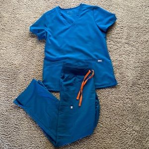 FIGS Alps Blue Set Small/Small Petite